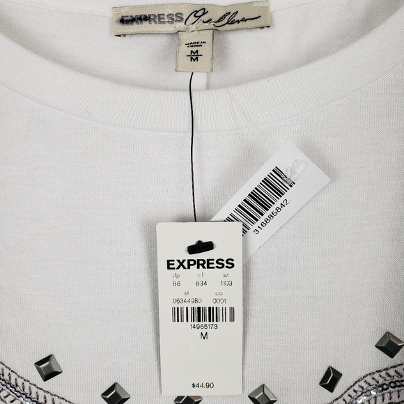 Express One Eleven Women's Blouse - Picture 3 of 4